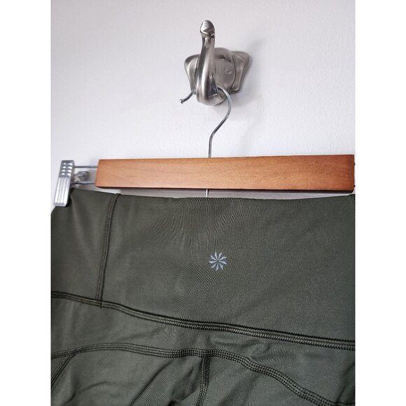 Athleta Rainier green high rise high compression legging M - Picture 2 of 5